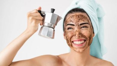 Benefits of coffee on face
