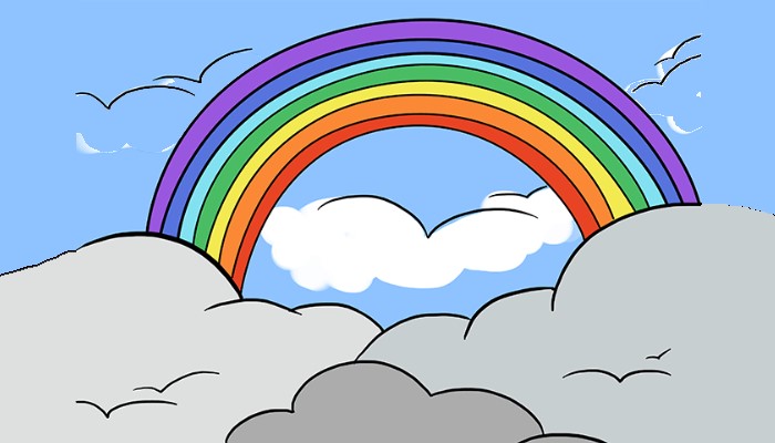 How to Draw a Rainbow