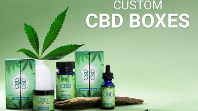 custom CBD boxes at wholesale by OXO Packaging