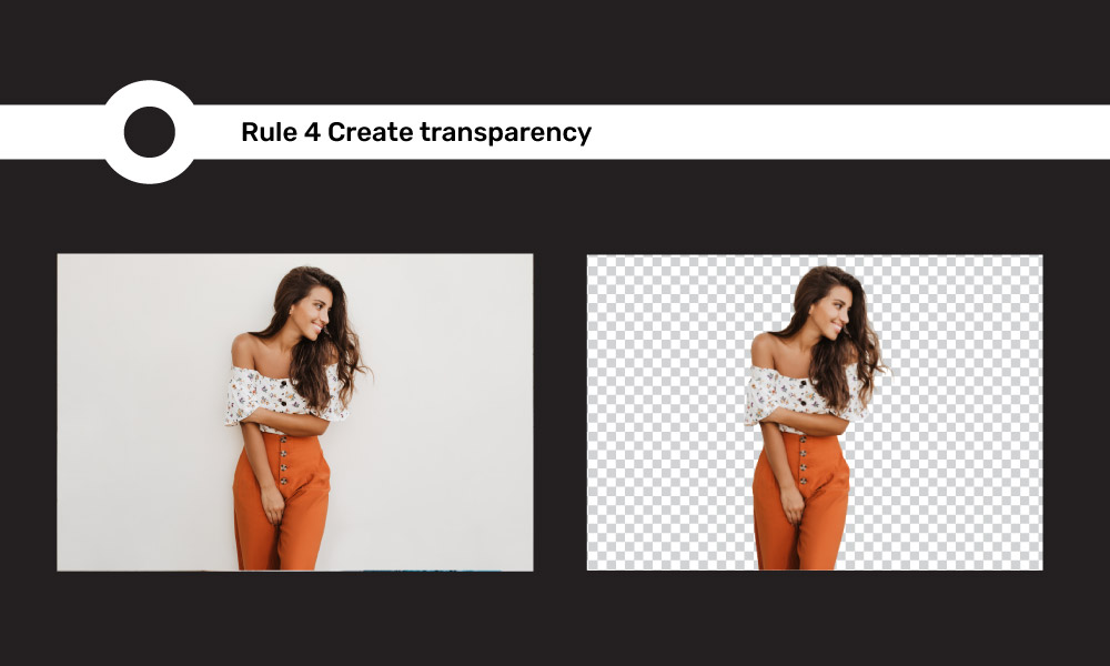 Create transparency