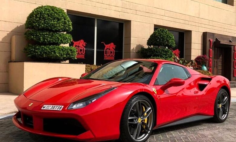 rent ferrari in dubai