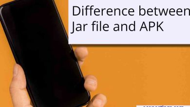 Difference between Jar file and APK