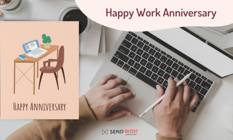 work anniversary ecards