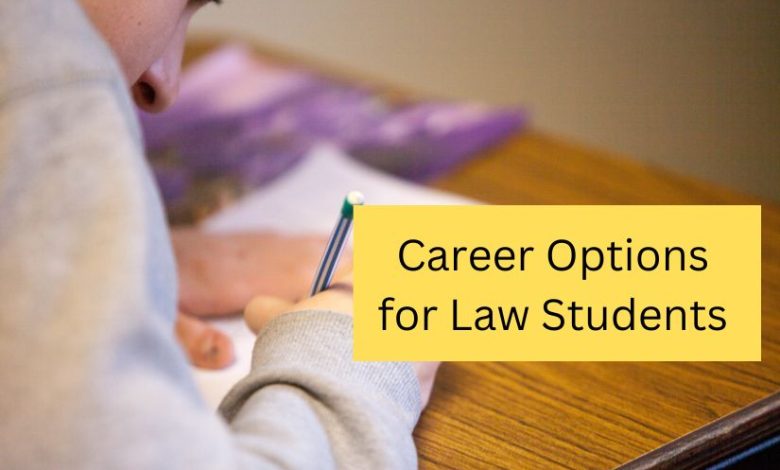 Career Options for Law Students