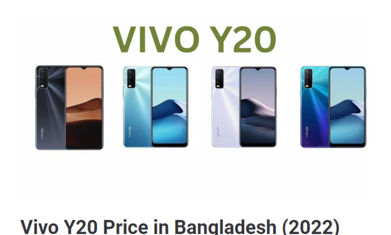 vivo y20 price in Bangladesh