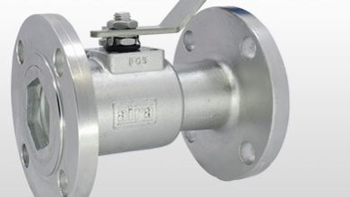 single piece ball valve